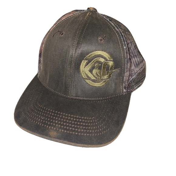 Port Authority Other - Camo Hunting Hat Cap Green Strap Back Mens Outdoor Port Authority Adjustable Cap